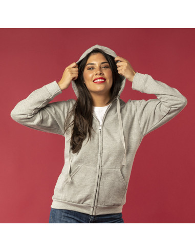 Sudadera personalizada Adulto, 80% algodón +...