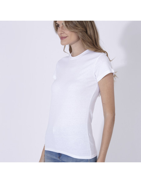 Camiseta Personalizada Mujer 100% algodón 180g/m² S a XXL
