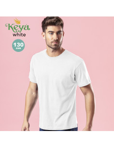 Camiseta Personalizada Adulto Keya MC130 algodón