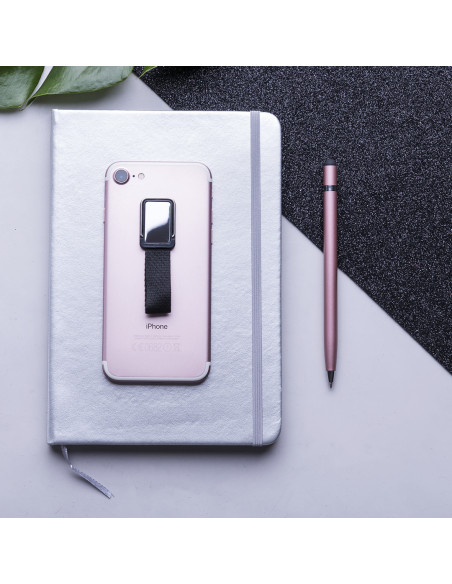 Bloc de Notas en Polipiel para Personalizar en Colores Metalizados