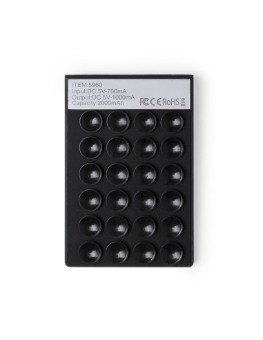 Power bank personalizada 2000 mAh, ventosas,...