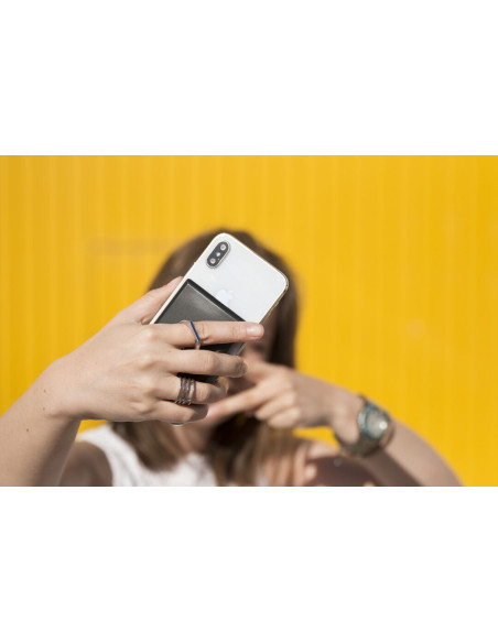 Power bank personalizada 2000 mAh, ventosas, soporte.