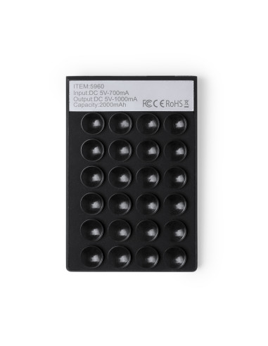 Power bank personalizada 2000 mAh, ventosas,...