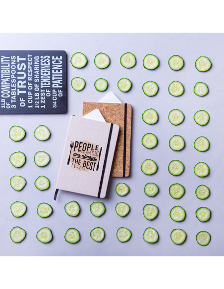 Bloc de notas Ecológico Publicitario en Corcho Natural