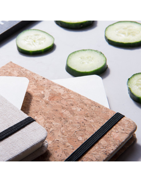 Bloc de notas Ecológico Publicitario en Corcho Natural