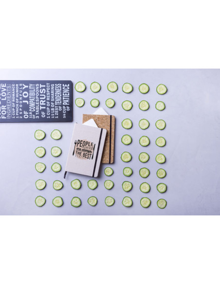 Bloc de notas Ecológico Publicitario en Corcho Natural