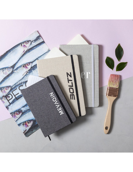 Bloc de Notas Personalizable con tapas de Algodón