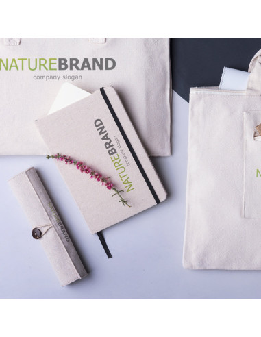 Bloc de Notas Personalizable con tapas de Algodón