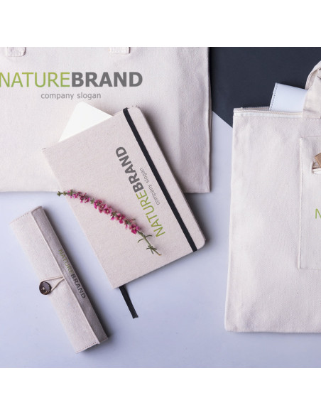 Bloc de Notas Personalizable con tapas de Algodón