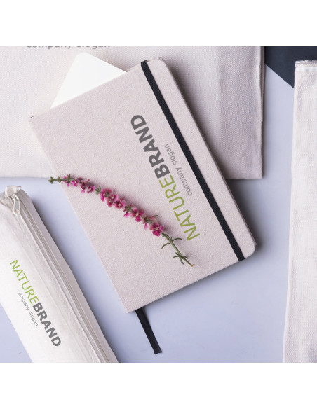 Bloc de Notas Personalizable con tapas de Algodón