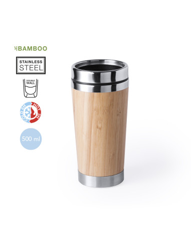 Vaso Térmico ECO personalizado en Acero y...