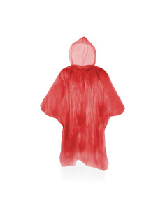 Poncho para lluvia adulto personalizad en HDPE, 127x102cm.
