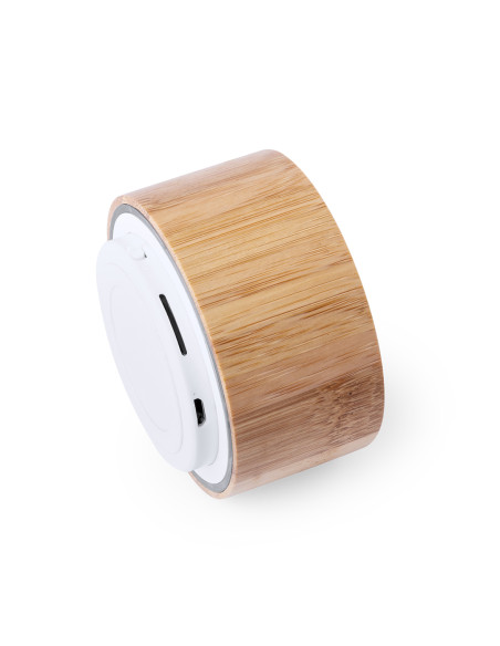 Altavoz ECO personalizado Bluetooth® 3W, bambú, FM.