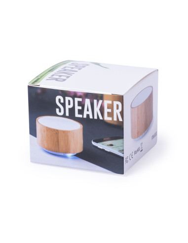 Altavoz ECO personalizado Bluetooth® 3W, bambú,...
