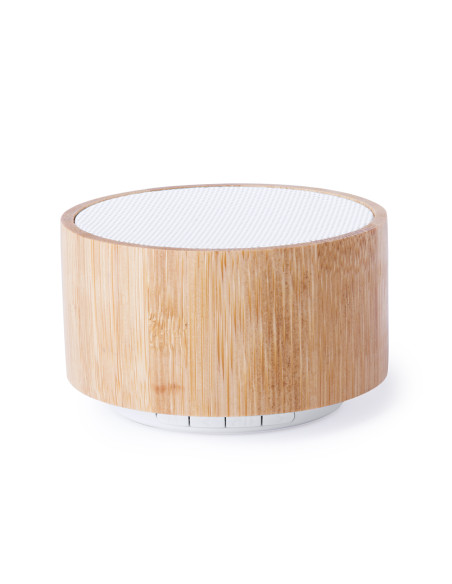 Altavoz ECO personalizado Bluetooth® 3W, bambú, FM.