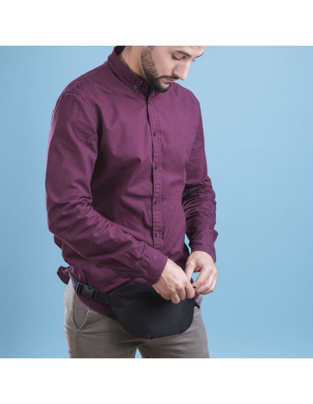 Riñoneras personalizadas en poliéster 600D, ideal para ocio.