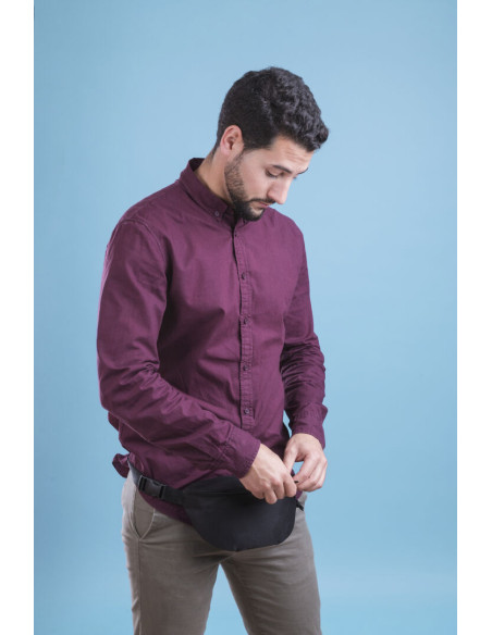 Riñoneras personalizadas en poliéster 600D, ideal para ocio.