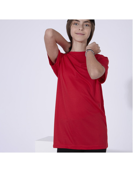 Camiseta técnica Personalizada Niño poliéster 125g/m²