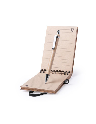 Libreta ECO Personalizada de Anillas con tapa...