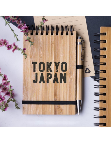 Libreta ECO Personalizada de Anillas con tapa...