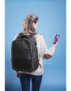 Mochila Personalizada Trolley 300D, con conexión USB,... 2