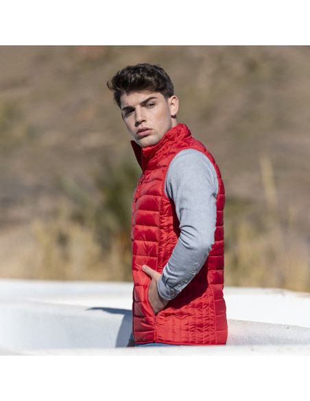 Chaleco con logo para empresa, ligero, Tallas S-XXL.