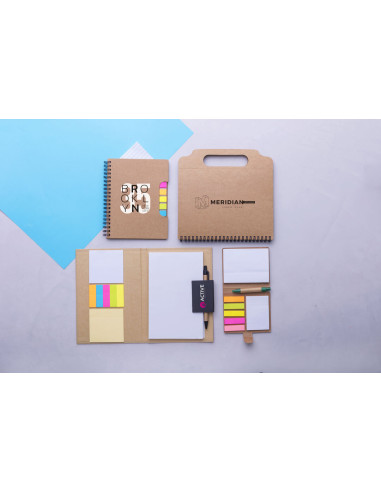 Libreta Publicitaria de Anillas con tapas de...