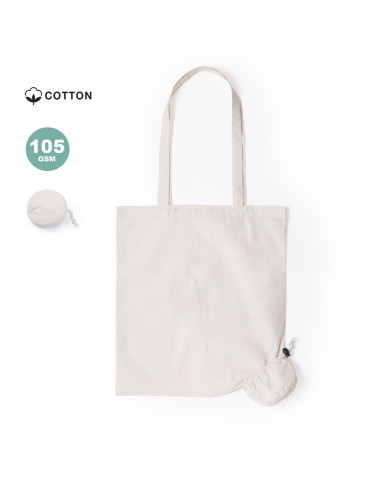Bolsa Promocional Plegable ECO Algodón 105g/m2.