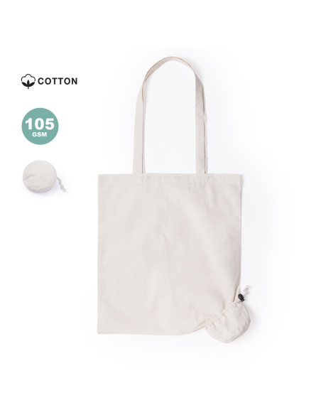 Bolsa Promocional Plegable ECO Algodón 105g/m2.