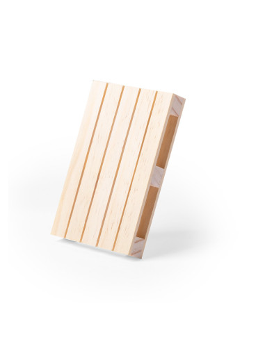 Posavasos Ecológico personalizado, madera natural.