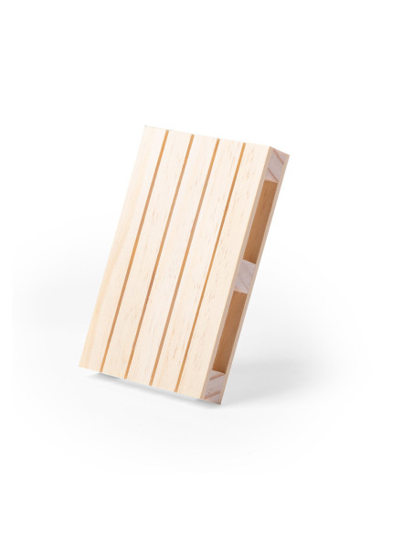 Posavasos Ecológico personalizado, madera natural.