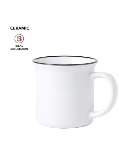Taza de Cerámica Personalizable 300ml, Diseño...