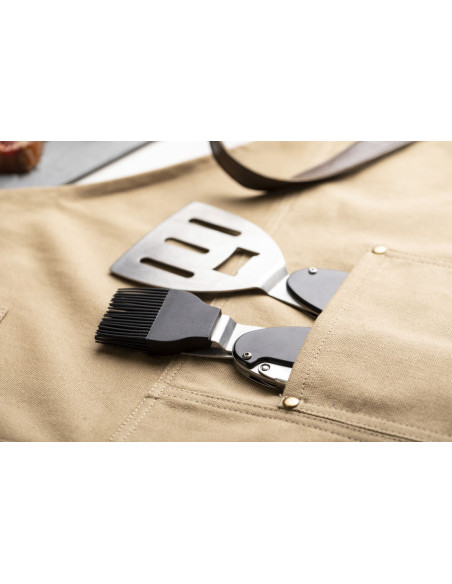 Delantal pro Algodón Personalizado con múltiples bolsillos