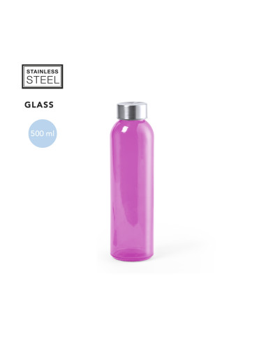 Bidón Personalizado de Cristal 500ml Acabado...