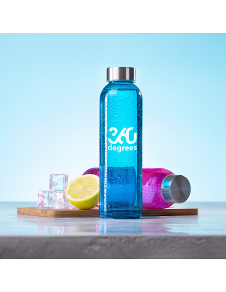 Bidón Personalizado de Cristal 500ml Acabado transparente