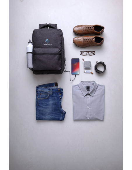 Mochila para Publicidad en Poliéster 300D, Bolsillo Antirrobo