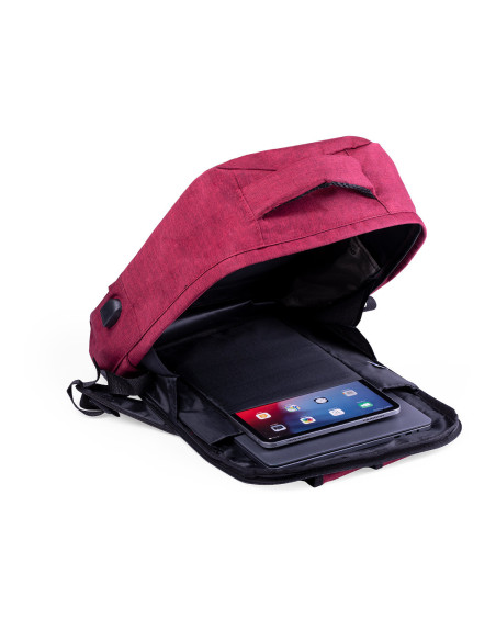 Mochila para Publicidad en Poliéster 300D, Bolsillo Antirrobo