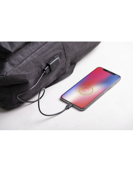 Mochila para Publicidad en Poliéster 300D, Bolsillo Antirrobo