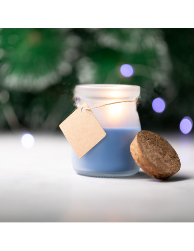 Vela bautizo personalizada en tarrito de...