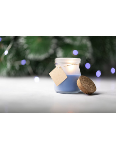 Vela bautizo personalizada en tarrito de...