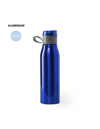 Bidón Personalizado 700ml en Aluminio Brillante