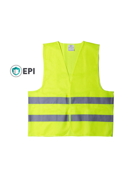 Chaleco reflectante personalizado, alta visibilidad, CE.