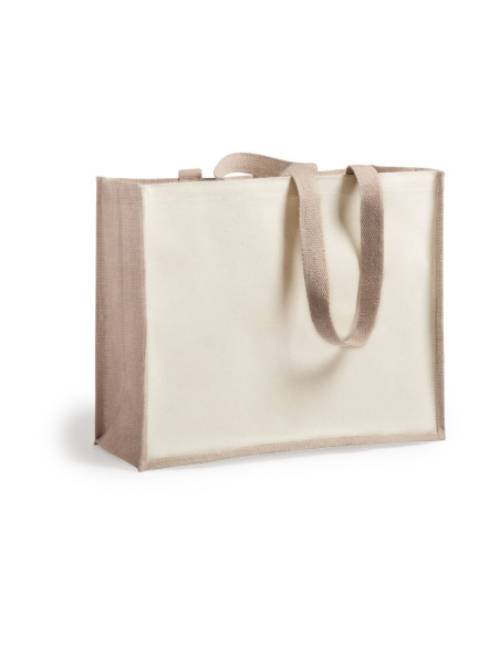 Bolsa Personalizada ECO, Yute laminado y Algodón laminado.