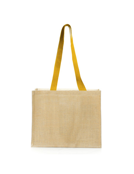 Bolsa Personalizada ECO, Yute laminado y Algodón laminado.