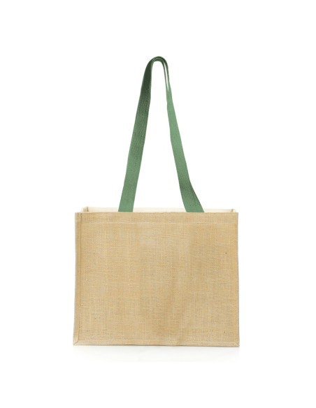 Bolsa Personalizada ECO, Yute laminado y Algodón laminado.