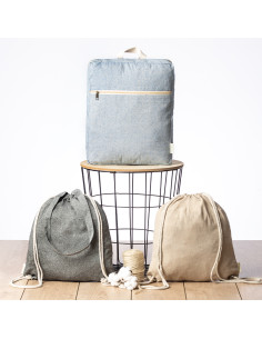 Mochila Publicitaria de cuerdas ECO en Algodón 120g/m2. 2