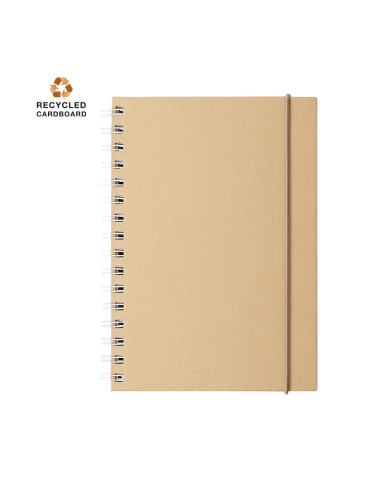 Libreta personalizada ecológica de anillas....