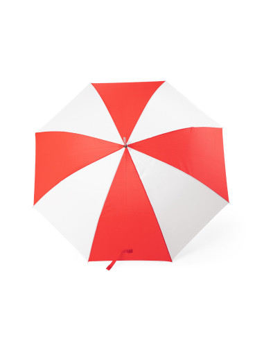 Paraguas personalizado con mango de madera de...