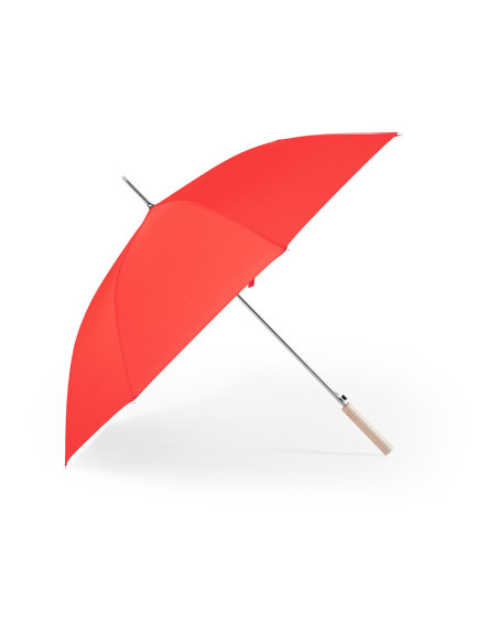 Paraguas personalizado con mango de madera de 105 cm.