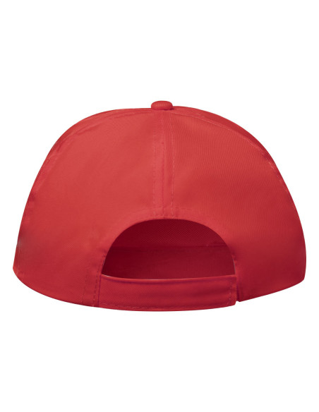 Gorra Publicitaria ECO en RPET reciclado, 5 paneles, cierre de velcro
